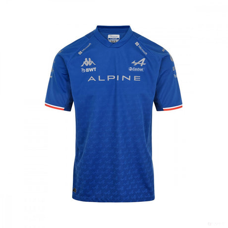 2022, Azul, Esteban Ocon 31 Team, Alpine Camiesta - FansBRANDS®