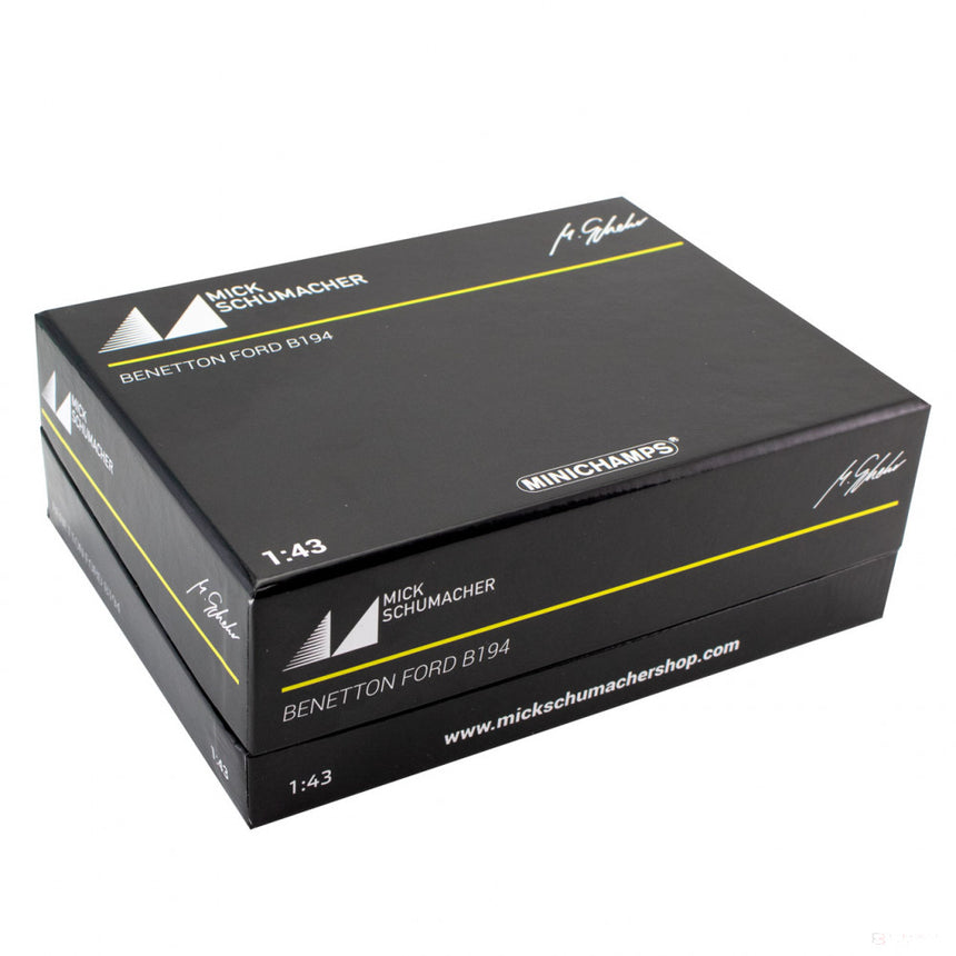 Auto modelo, Mick Schumacher Benetton Ford B194 Demo Run Belgium GP 2017, 1:43, Azul, 2017 - FansBRANDS®