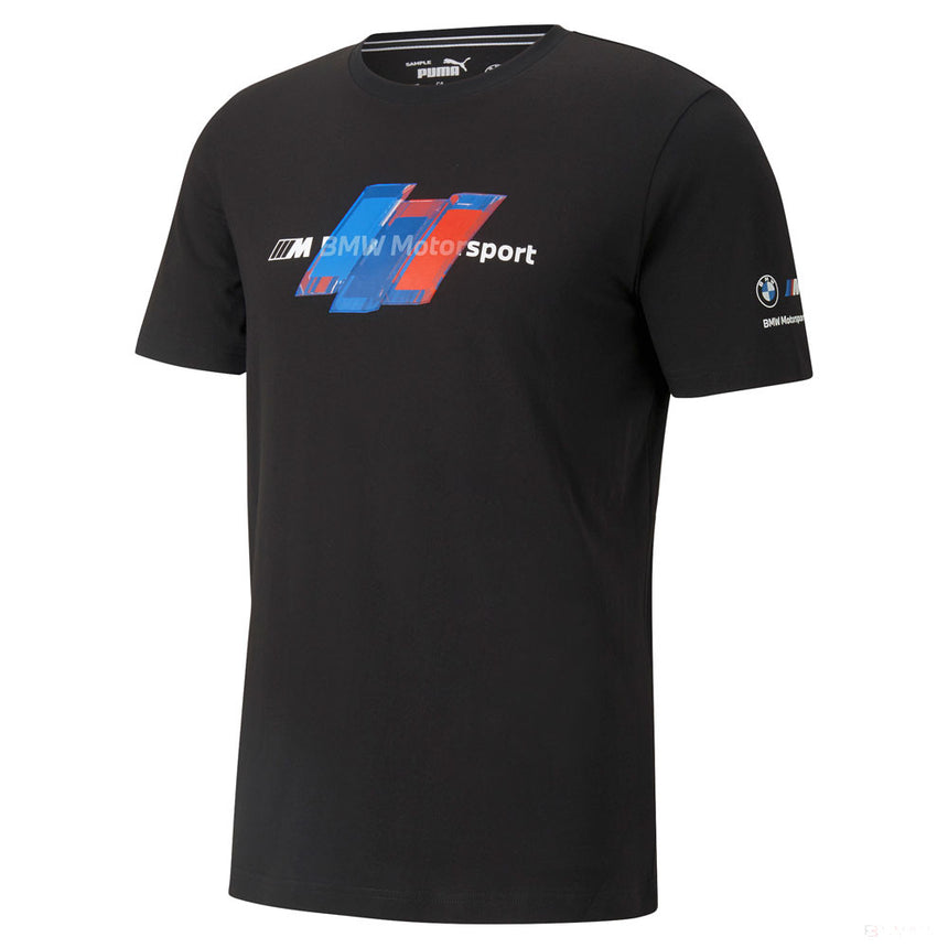 Camiesta para Hombre, Puma BMW Motorsport Logo, Negro, 2021 - FansBRANDS®
