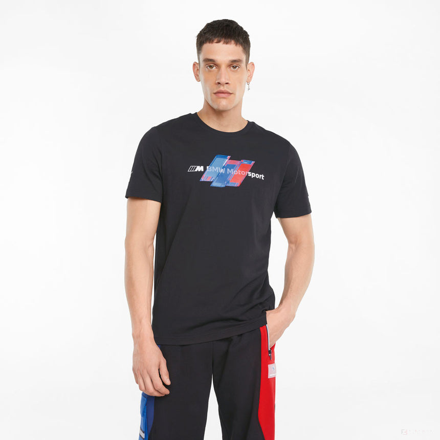 Camiesta para Hombre, Puma BMW Motorsport Logo, Negro, 2021 - FansBRANDS®