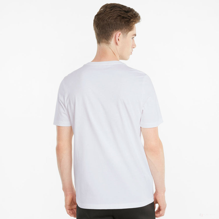 Camiesta para Hombre, Puma BMW MMS ESS Logo, Blanco, 2021 - FansBRANDS®