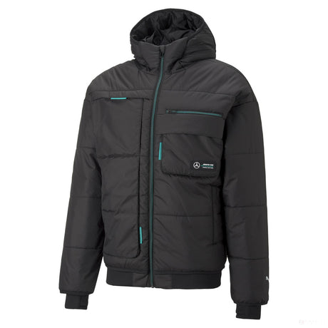 AMG Mercedes  RCT Padded Jacket Puma Negro 2022 - FansBRANDS®
