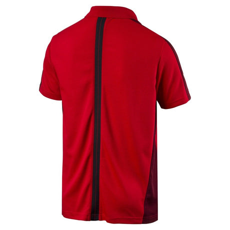 Camiseta de hombre con cuello, Puma Ferrari, Rojo, 2017 - FansBRANDS®