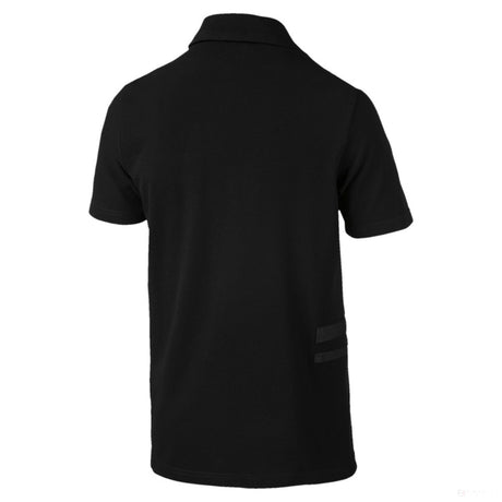 Camiseta de hombre con cuello, Puma Ferrari Fan Lifestyle, Negro, 2018 - FansBRANDS®
