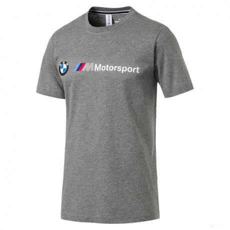 Camiseta para hombre, Puma BMW MMS Logo, Gris, 2019 - FansBRANDS®