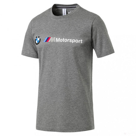 Camiseta para hombre, Puma BMW MMS Logo, Gris, 2019 - FansBRANDS®