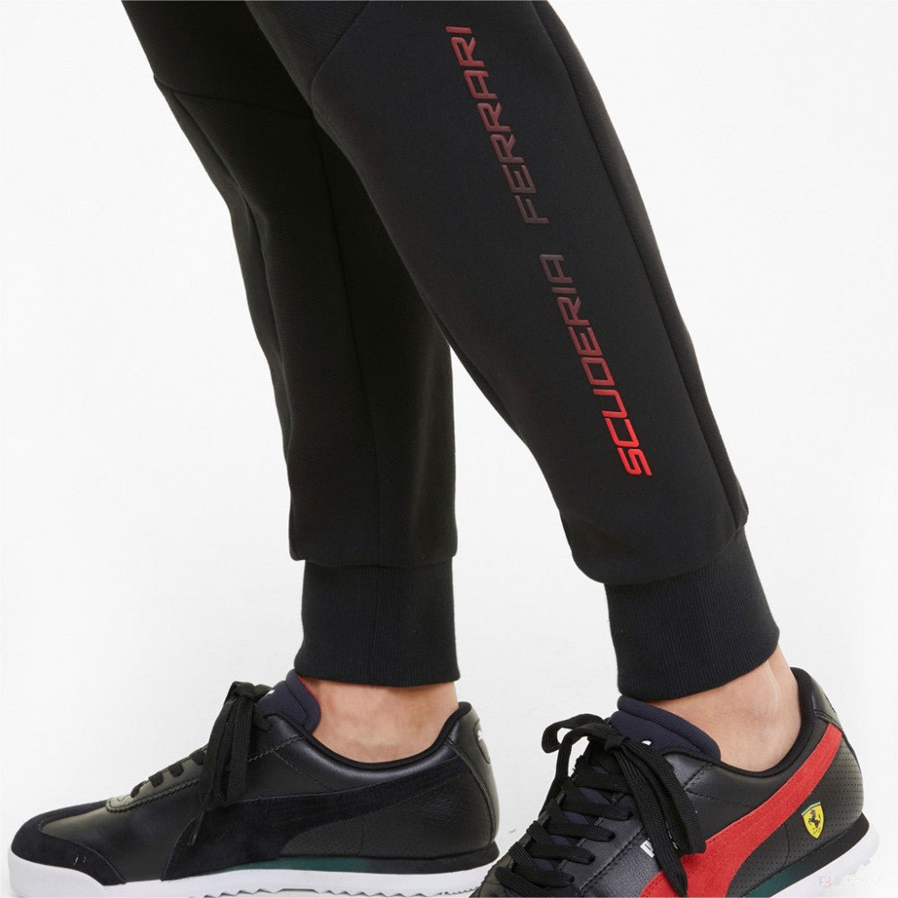 2021, Negro, Puma Ferrari Race Pantalones - FansBRANDS®