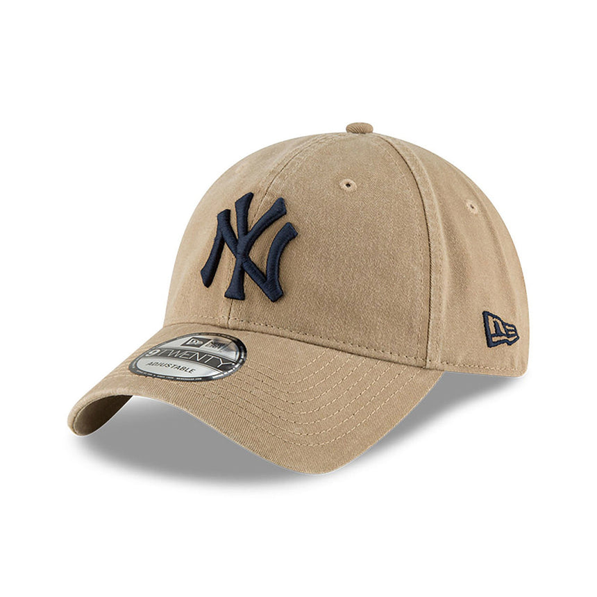 Gorra de los New York Yankees, New Era, Core, color caqui