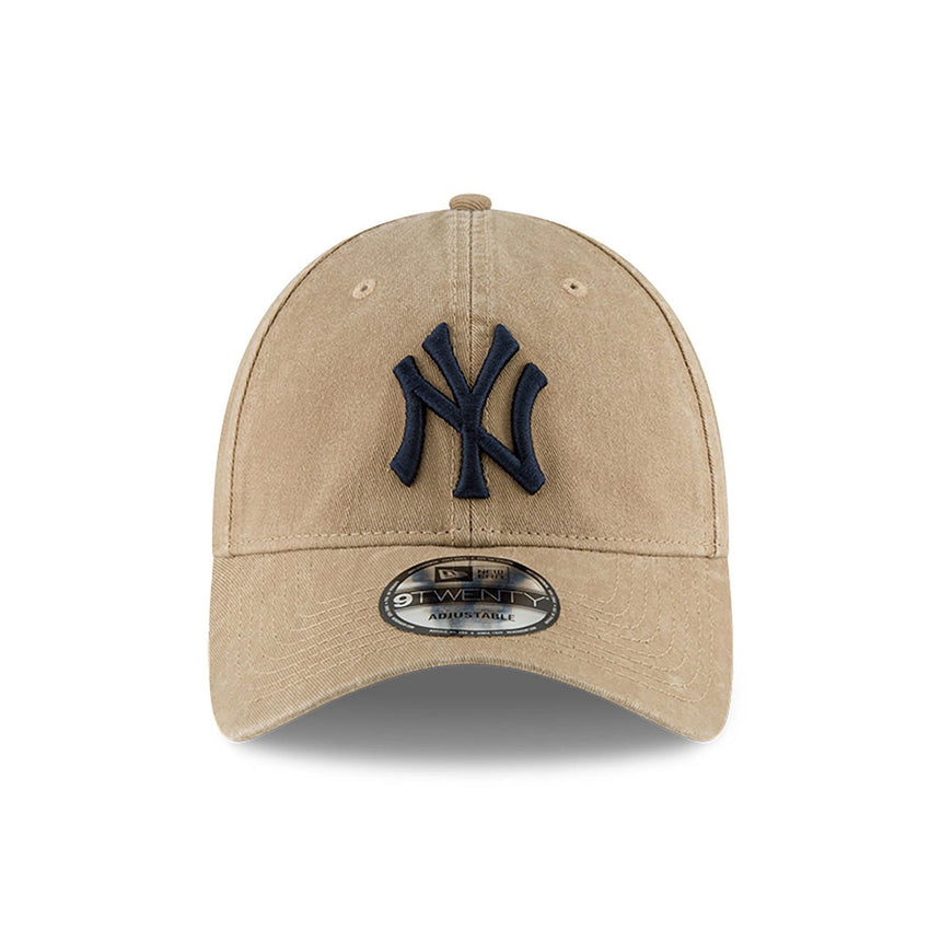 Gorra de los New York Yankees, New Era, Core, color caqui