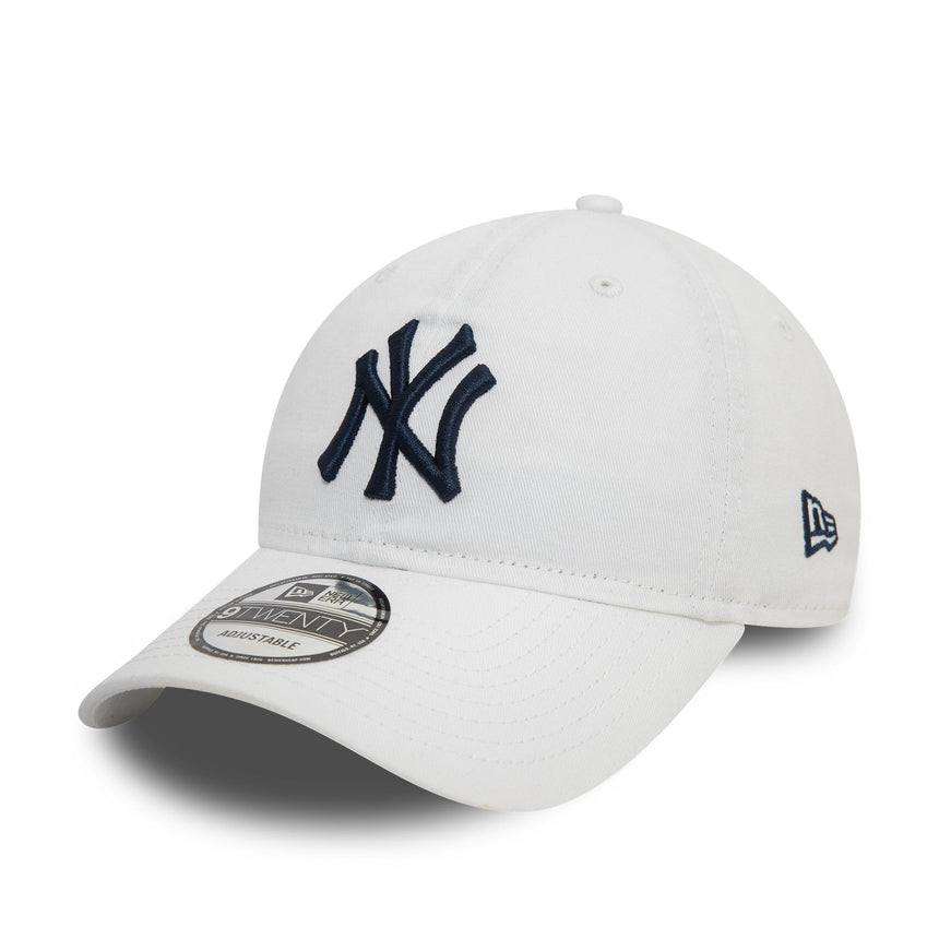 Gorra de los Yankees de Nueva York, New Era, Core, blanca