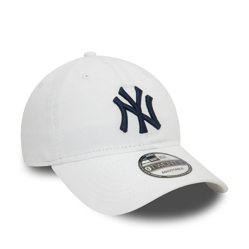 Gorra de los Yankees de Nueva York, New Era, Core, blanca