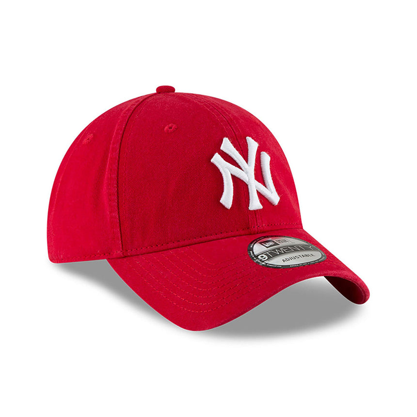 Gorra de los Yankees de Nueva York, New Era, Core, roja
