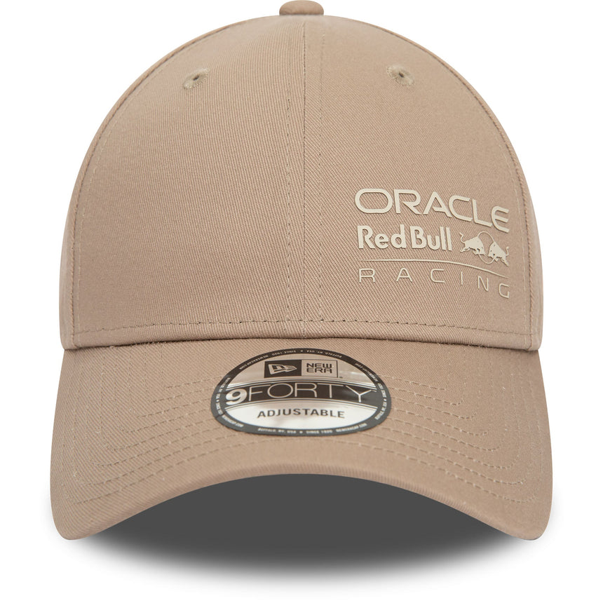 Gorra Red Bull Racing de temporada, New Era 9FORTY, beige