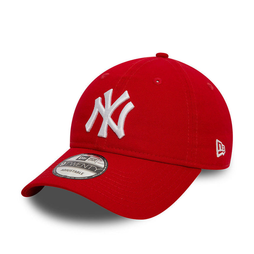 Gorra de los Yankees de Nueva York, New Era, 9TWENTY, esencial, roja