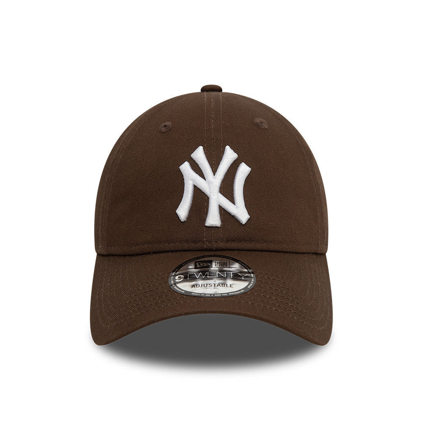 Gorra de los New York Yankees, New Era, 9TWENTY, esencial, marrón
