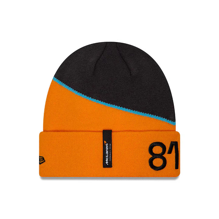 Gorro de McLaren, Oscar Piastri, equipo, naranja, 2024
