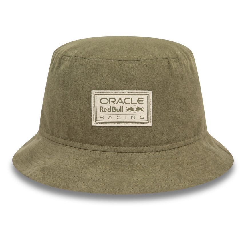 Red Bull New Era Conical Suede Bucket Hat, Green