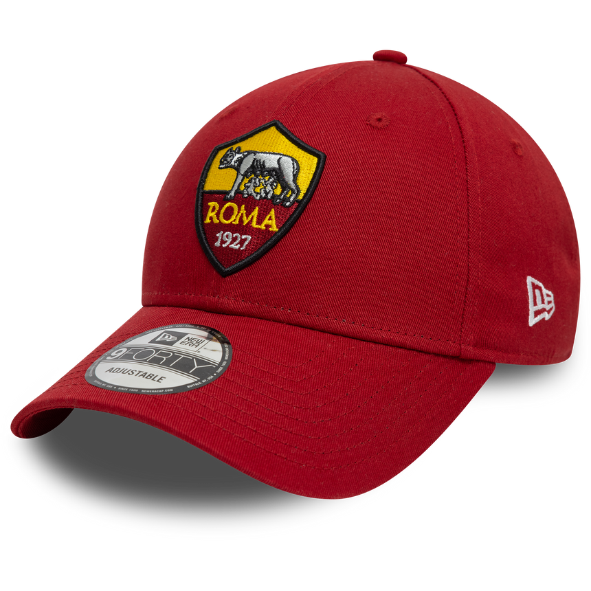 Gorra de AS Roma, New Era, 9FORTY, Core, roja