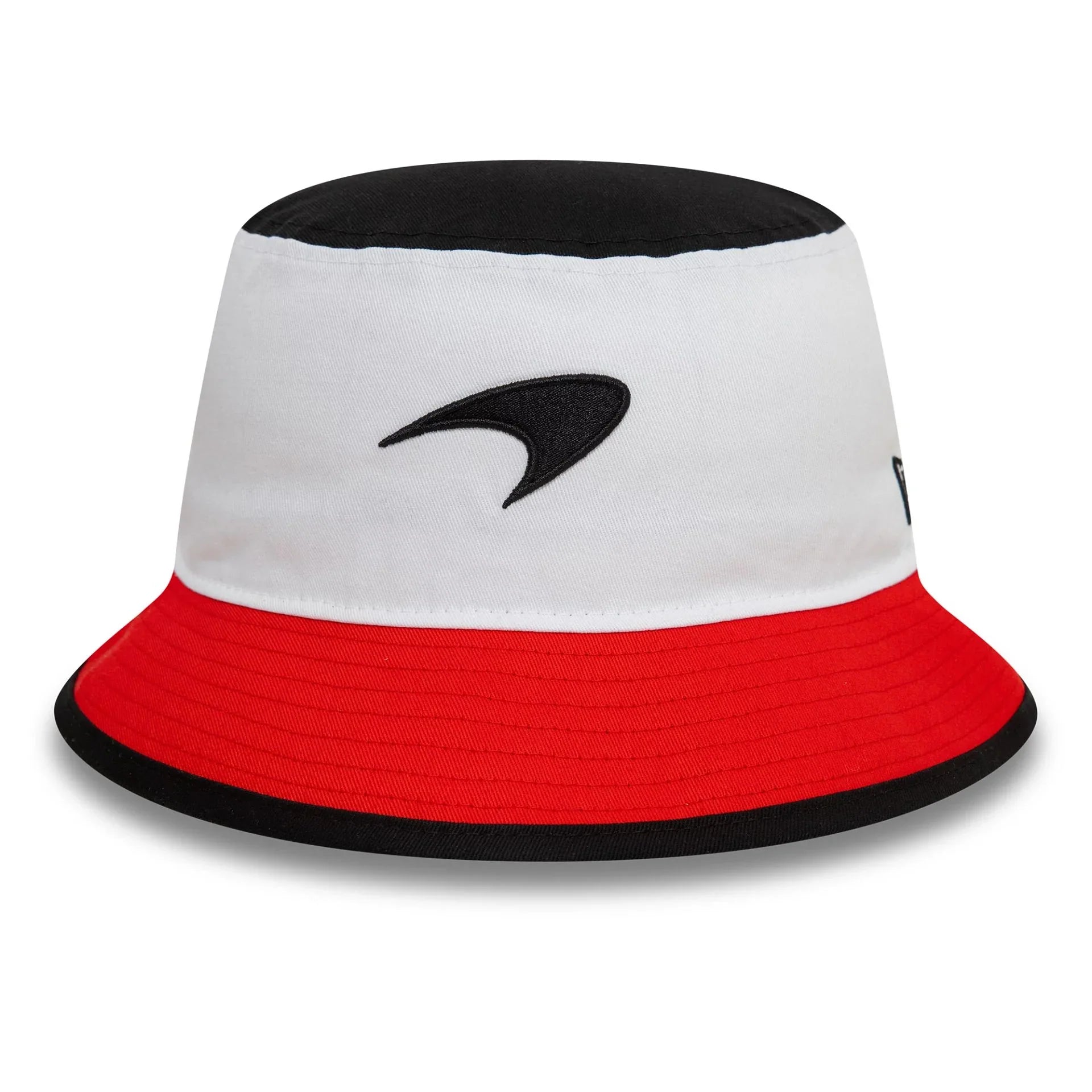 McLaren New Era Monaco Fitted Bucket Hat, Red