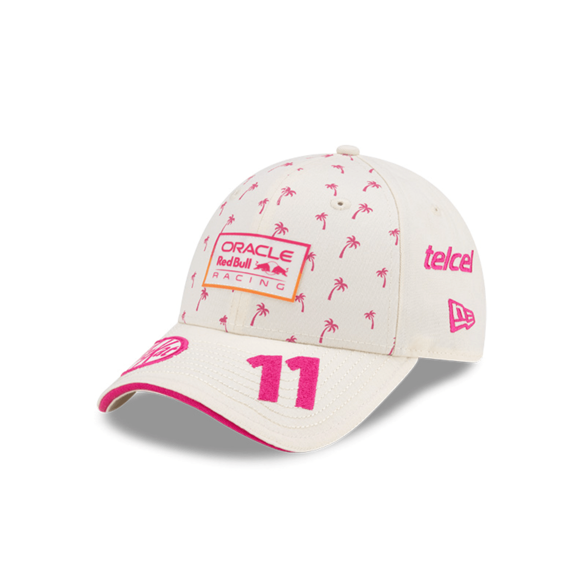 Red Bull Cap, New Era, 9FORTY, Sergio Perez, Miami SE, White