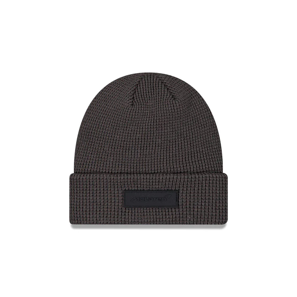 McLaren Beanie, NEW ERA, with waffle cuff, gray
