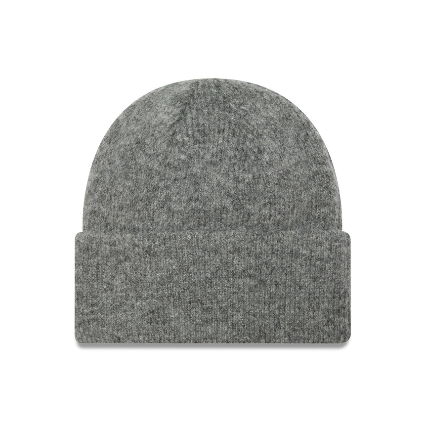 Gorro de los Yanquis de Nueva York, para mujer, puño ancho, New Era, gris