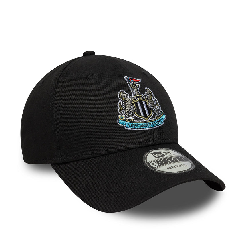 Gorra Newcastle United FC, New Era, 9FORTY, Core, negra