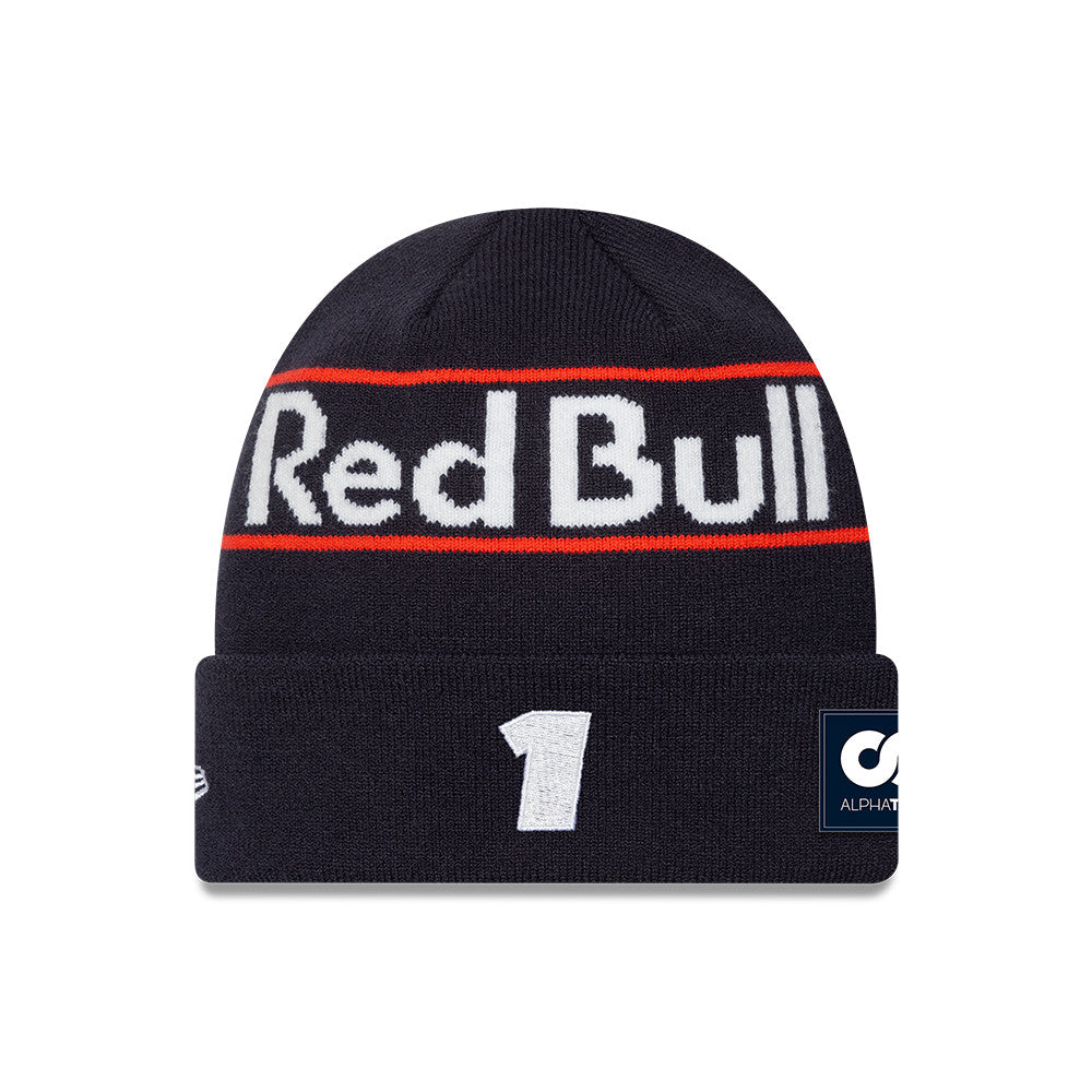 Red Bull Racing, Max Verstappen, New Era, Blue Knit Hat 🔥