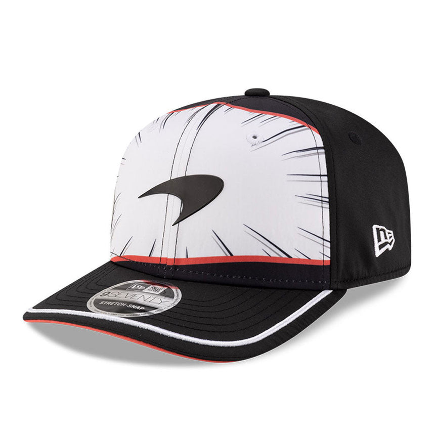 Gorra de béisbol McLaren, Japón, New Era, 9SEVENTY SS, negra 🔥