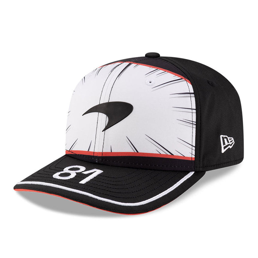 Gorra de béisbol McLaren, Japón, Oscar Piastri, New Era, 9SEVENTY SS, negra 🔥