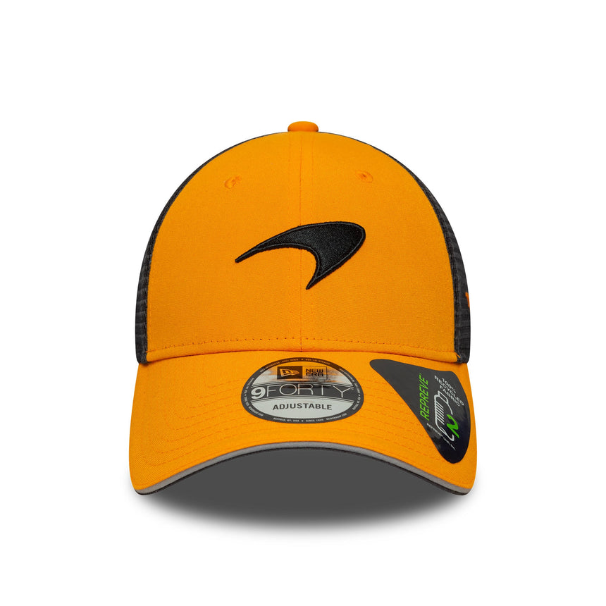 Gorra de béisbol McLaren, Paddock, New Era, 9FORTY, Naranja 🔥