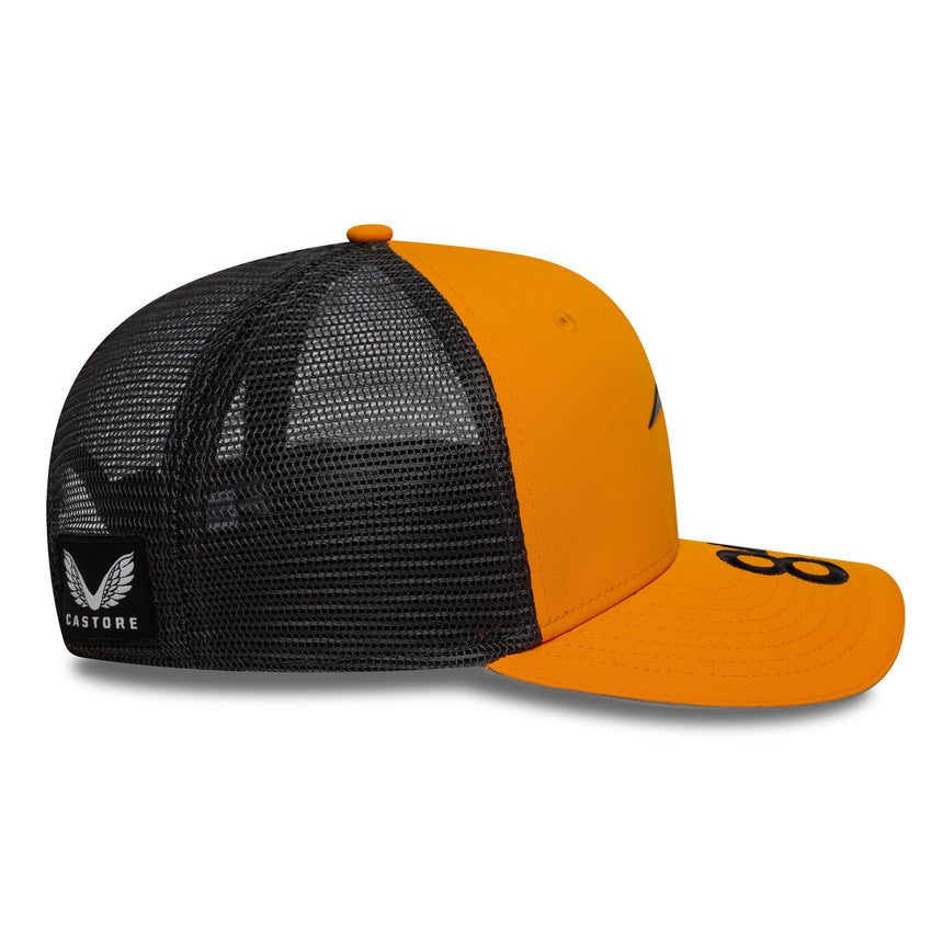Gorra de béisbol McLaren, Oscar Piastri, New Era, 9SEVENTY SS, Naranja 🔥