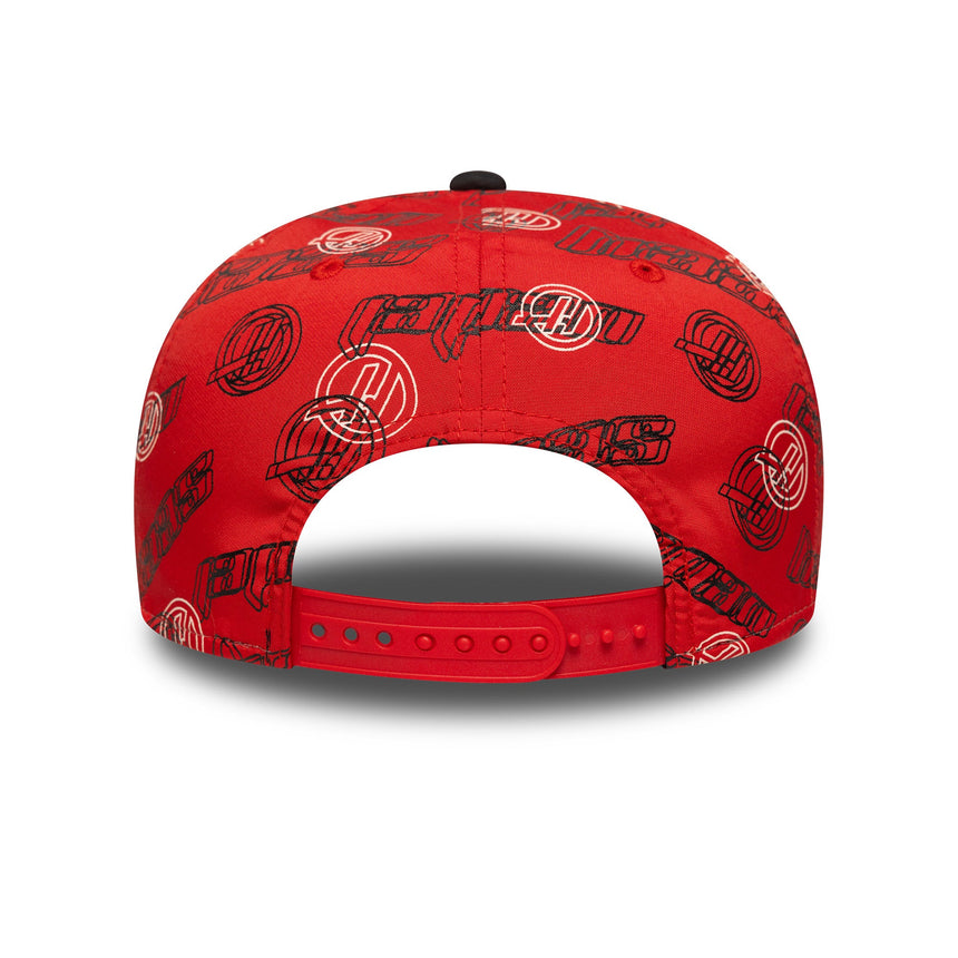 Gorra de béisbol Haas F1, Japón, New Era, 9SEVENTY SS, negra 🔥