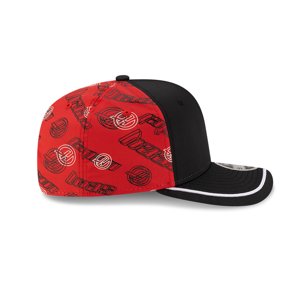 Gorra de béisbol Haas F1, Japón, New Era, 9SEVENTY SS, negra 🔥