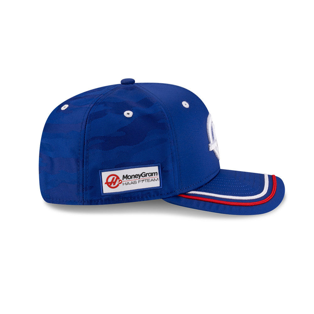 Gorra de béisbol Haas F1, Silverstone, Oliver Bearman, New Era, 9SEVENTY SS, Multicolor 🔥