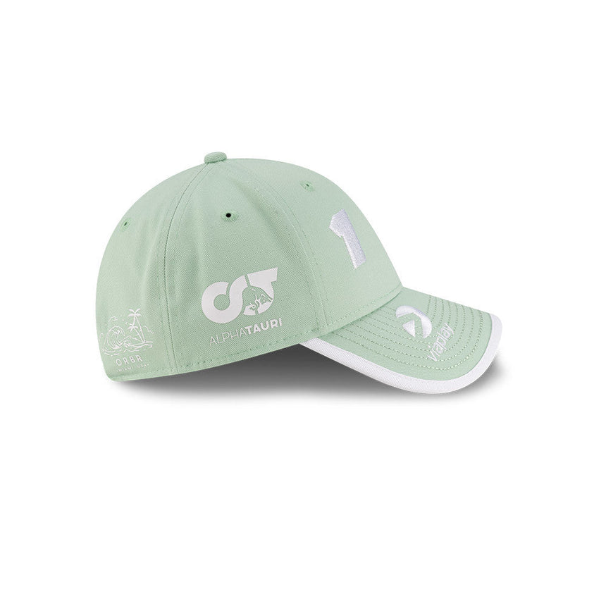 Red Bull Racing Miami Max Verstappen New Era 9FORTY SS Baseballkappe, mehrfarbig 🔥