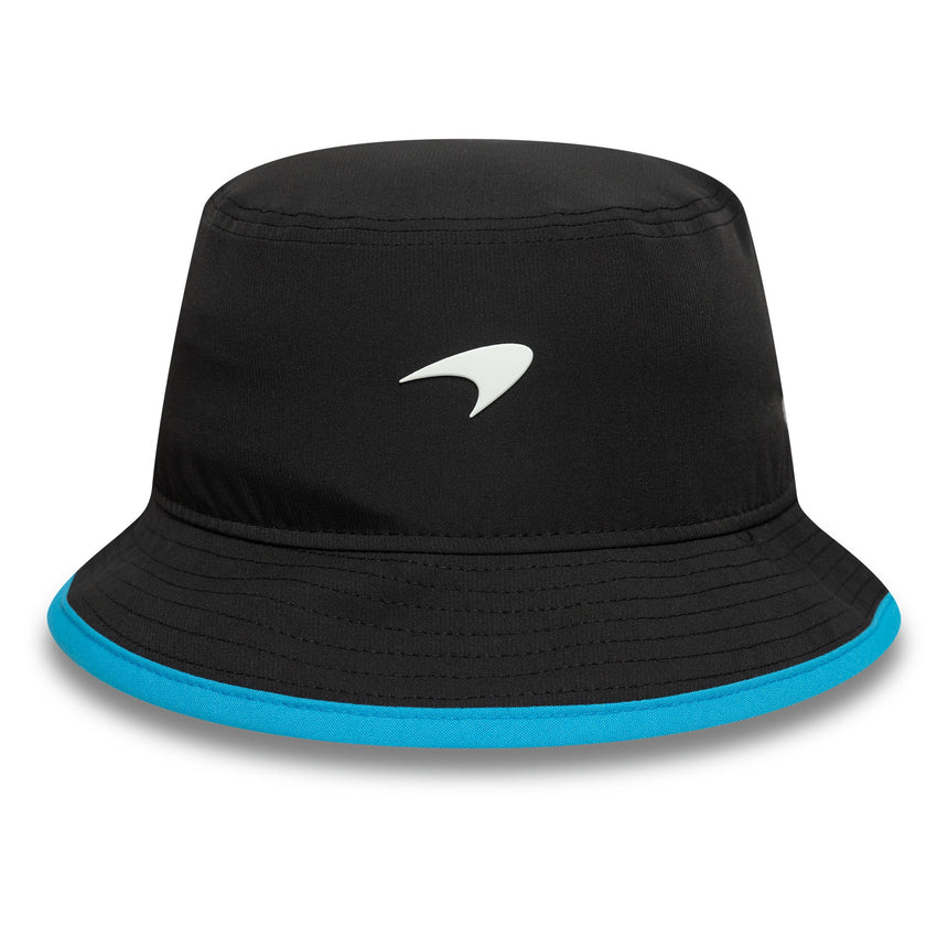 McLaren sombrero tipo cubo, POP, New Era, de corte estrecho, negro