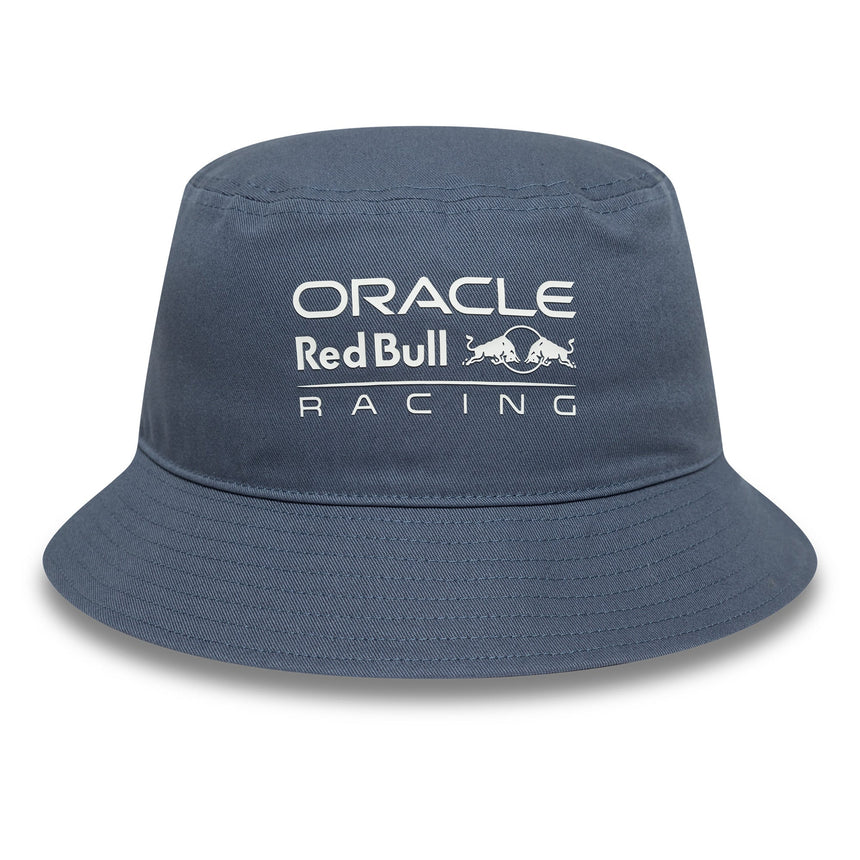 Sombrero tipo cubo Red Bull Racing, de temporada, entallado, New Era, 9FORTY, azul