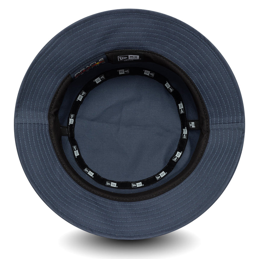 Sombrero tipo cubo Red Bull Racing, de temporada, entallado, New Era, 9FORTY, azul