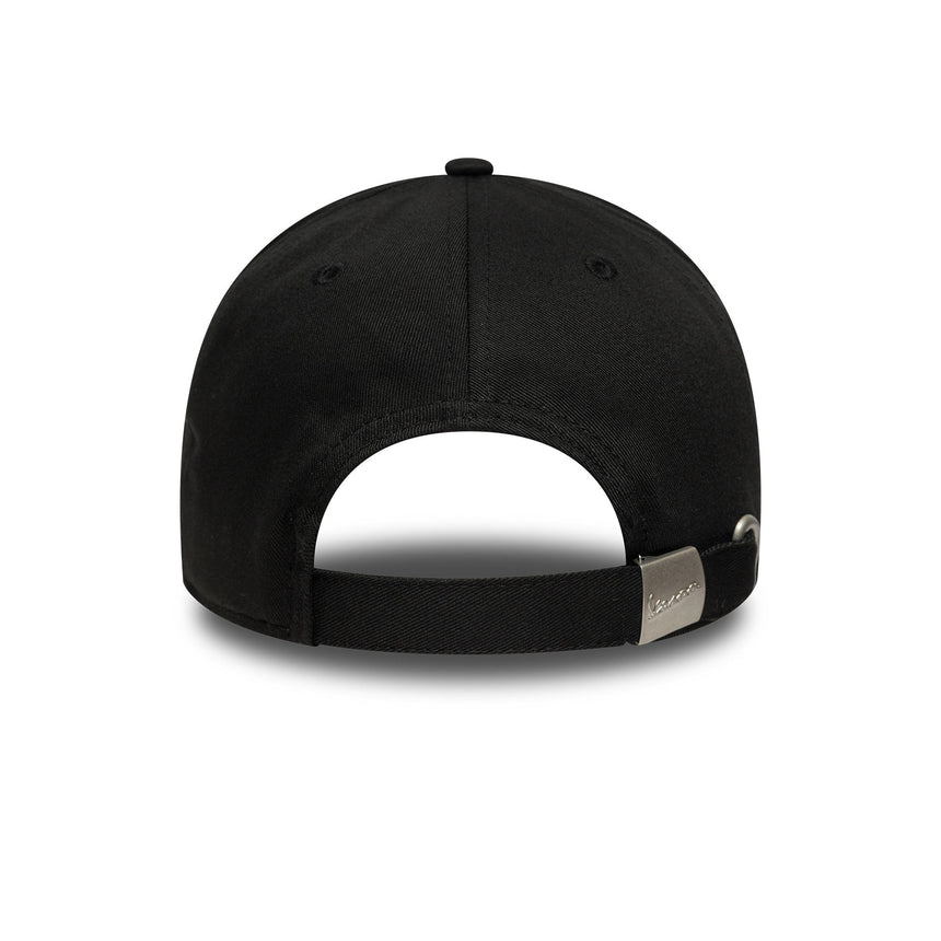 Gorra Vespa, de temporada, New Era 9FORTY, negra