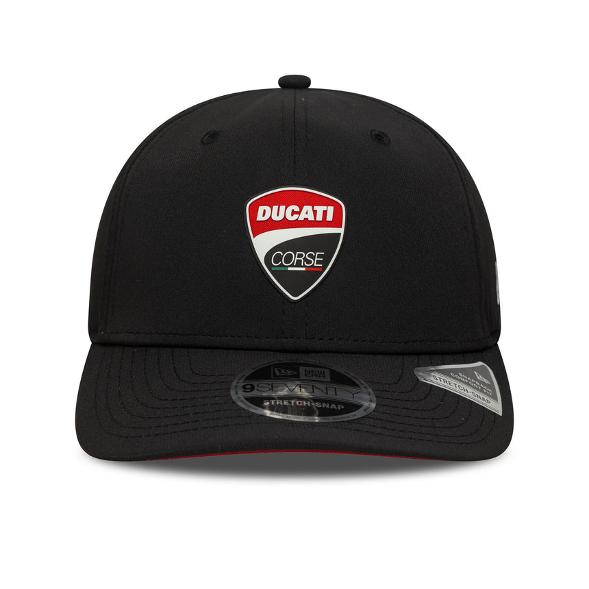 Gorra Ducati, del equipo, reciclada, New Era, 9SEVENTY, azul