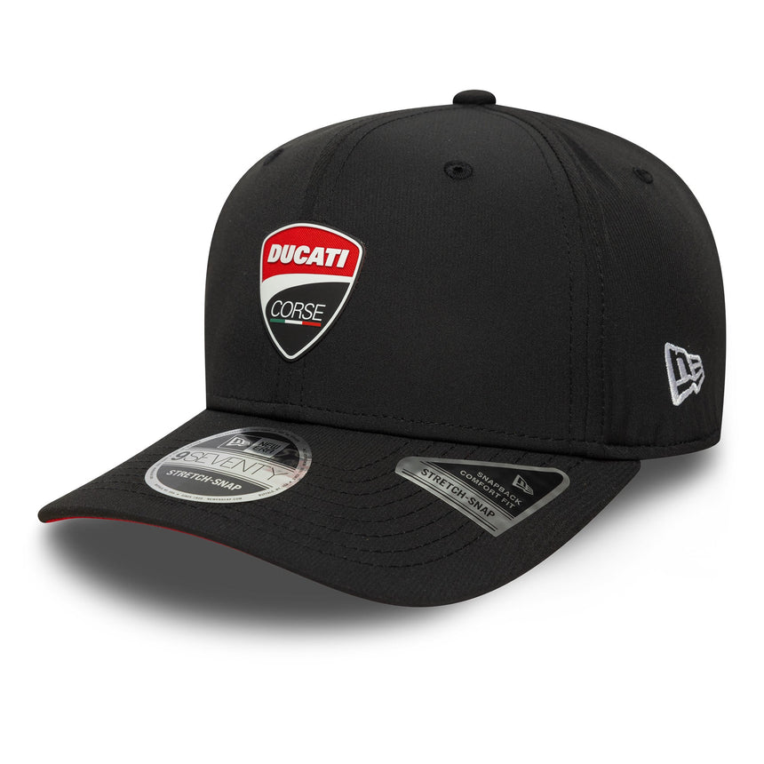 Gorra Ducati, del equipo, reciclada, New Era, 9SEVENTY, azul