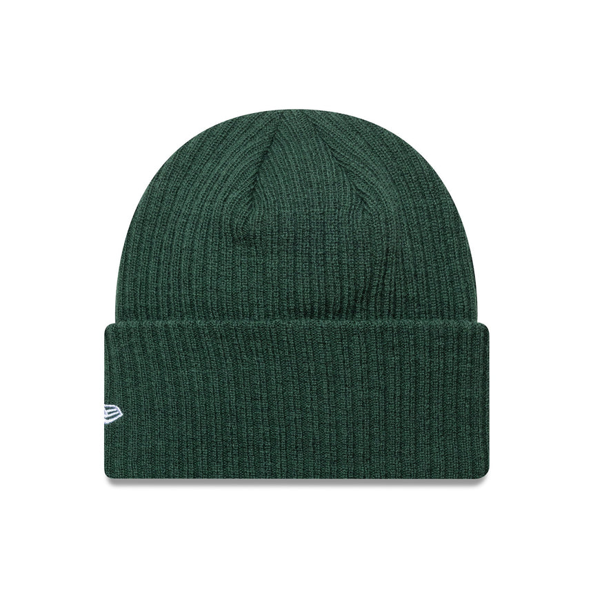 Gorro beanie de los Yankees de Nueva York, puño ancho, New Era, verde