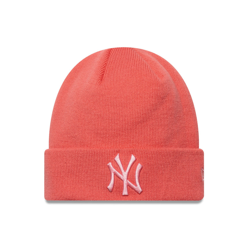 Gorro beanie de los New York Yankees, New Era, rosa