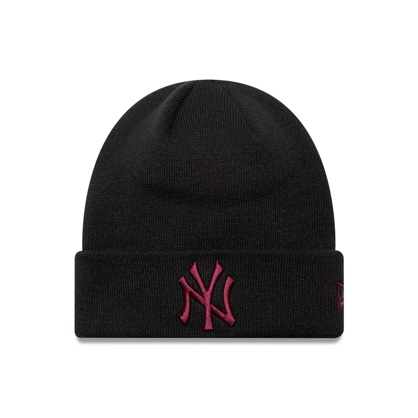 Gorro beanie de los New York Yankees, Esencial de la Liga, New Era, negro