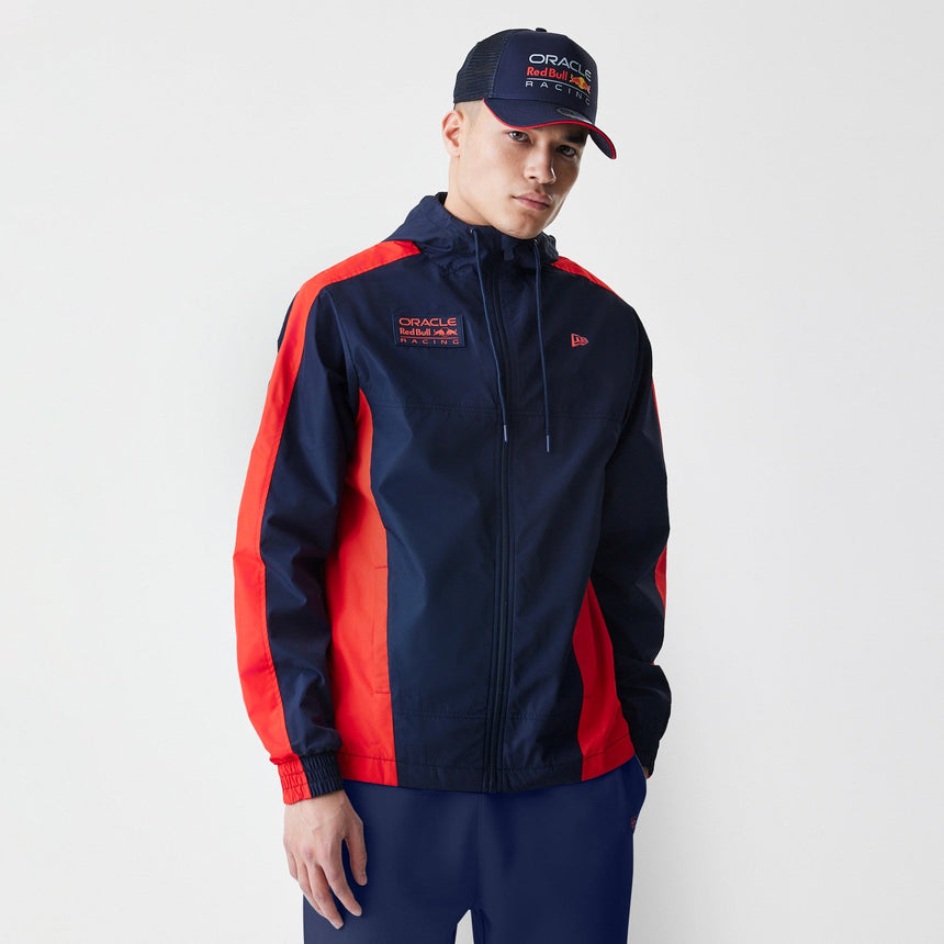 Chaqueta Red Bull Racing Windrunner, New Era, azul