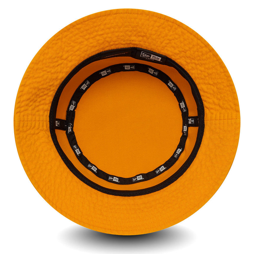 Sombrero tipo cubo McLaren x Reiss, con forma cónica, New Era, naranja