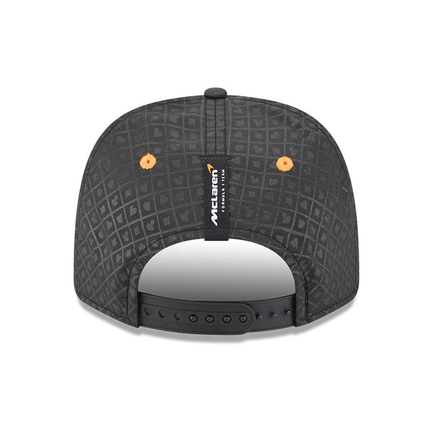Gorra McLaren, edición especial Las Vegas, Lando Norris, New Era, 9SEVENTY, negro