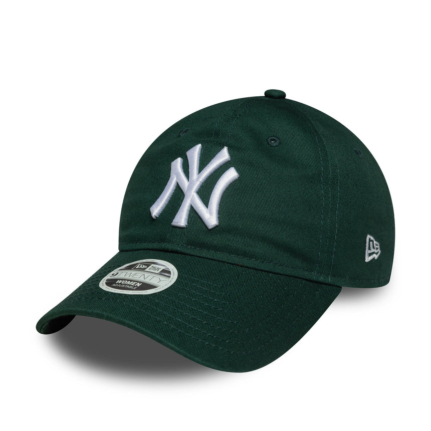 Gorra de los Yankees de Nueva York, Gorra para mujer ESS 9TWENTY, New Era, 9TWENTY, verde, verde