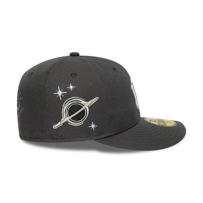 Gorra de los Yankees de Nueva York, PLANET ICON, 59FIFTY, PC, camuflaje, negro